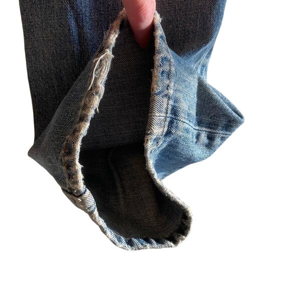 Silver Jeans Vintage Light Wash Button Fly Straight Leg Jeans L9618SU Size 30/32 - Picture 10 of 14